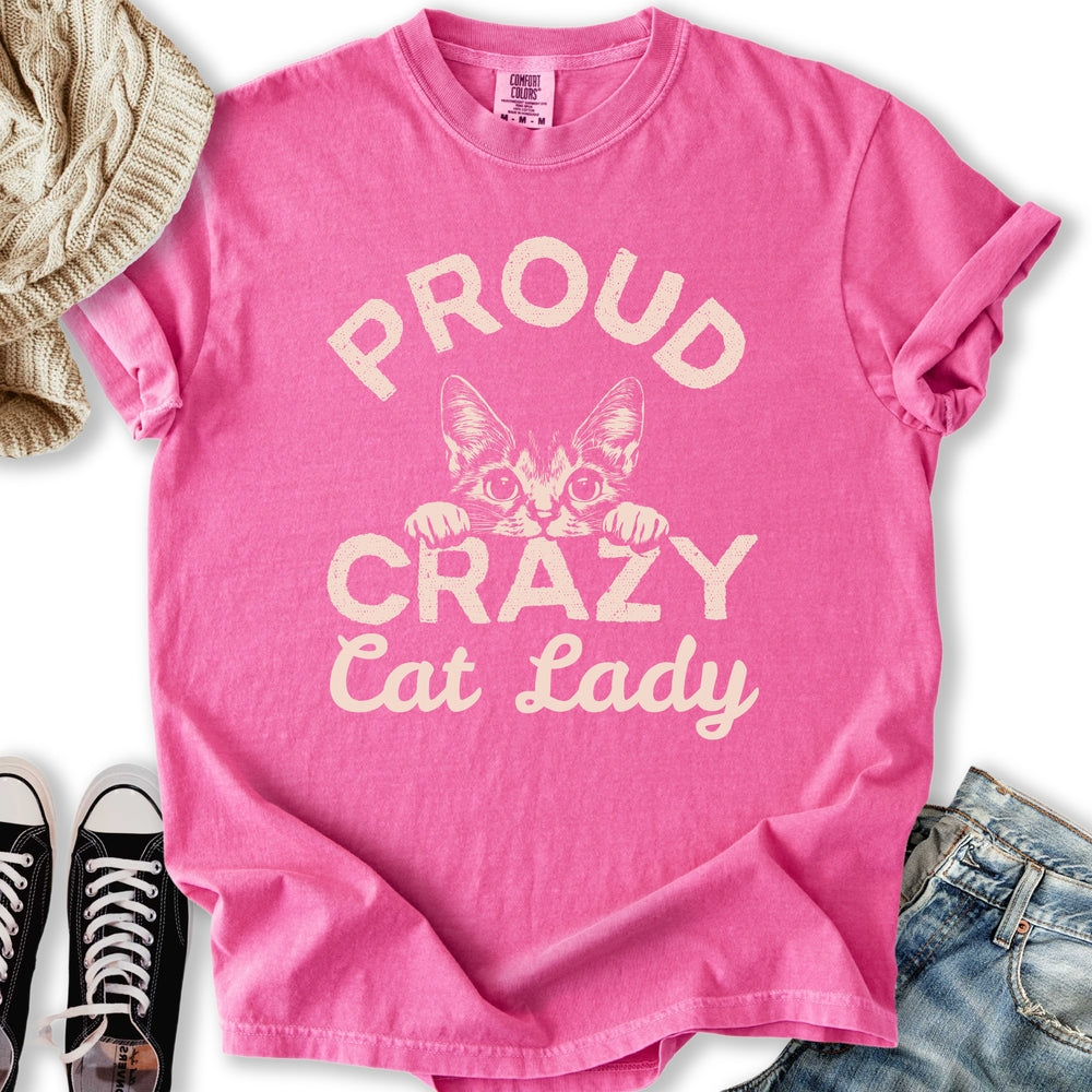 Proud Crazy Cat Lady T-Shirt