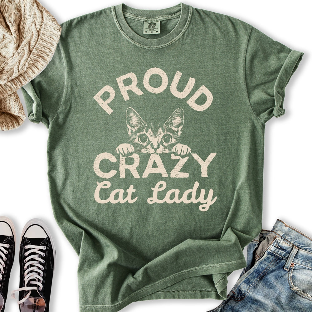 Proud Crazy Cat Lady T-Shirt
