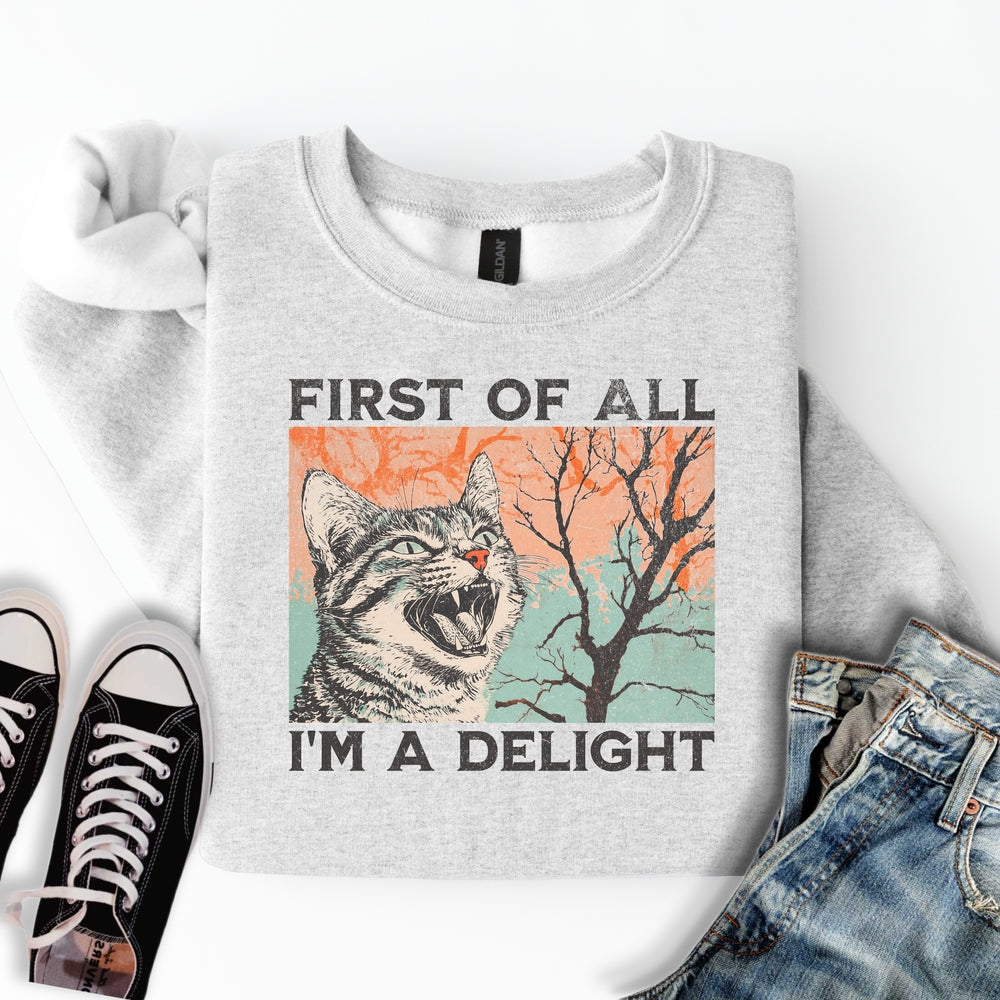 I'm A Delight Sweatshirt