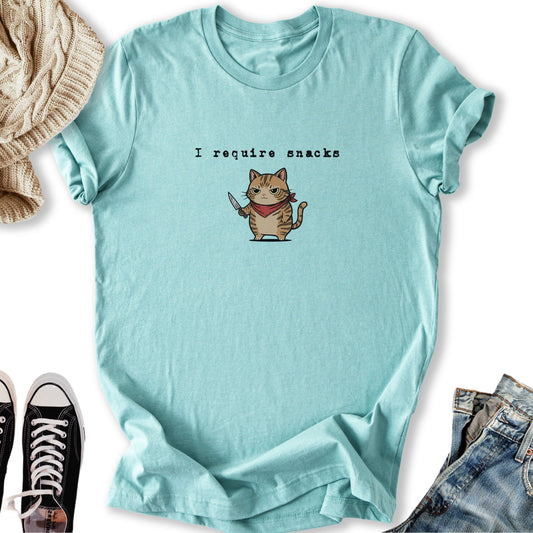 I Require Snacks T-Shirt