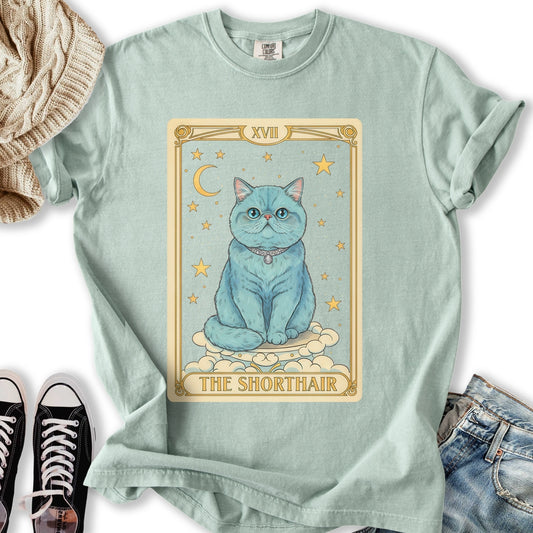 The Shorthair Cat Tarot T-Shirt