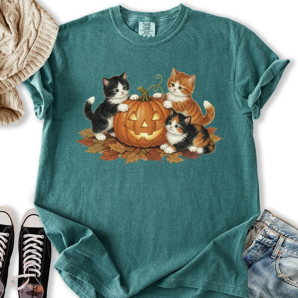 Cute Fall Kittens T-Shirt