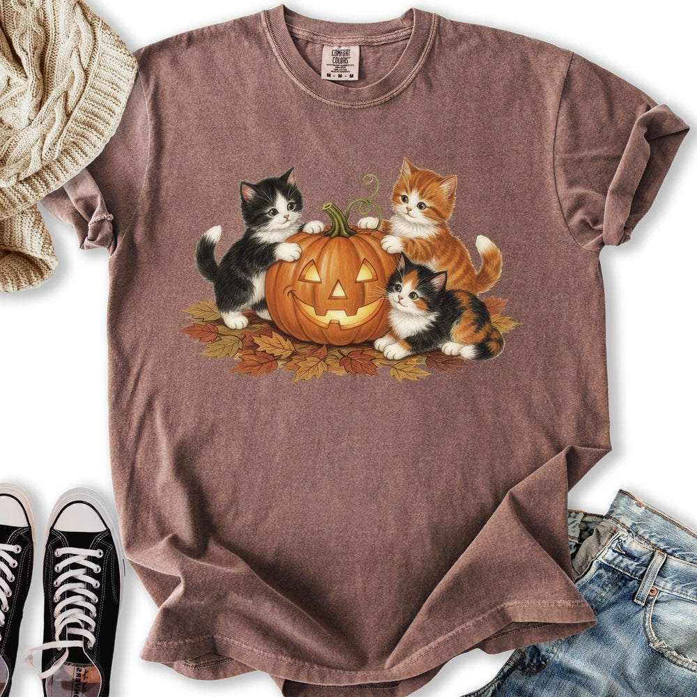 Cute Fall Kittens T-Shirt