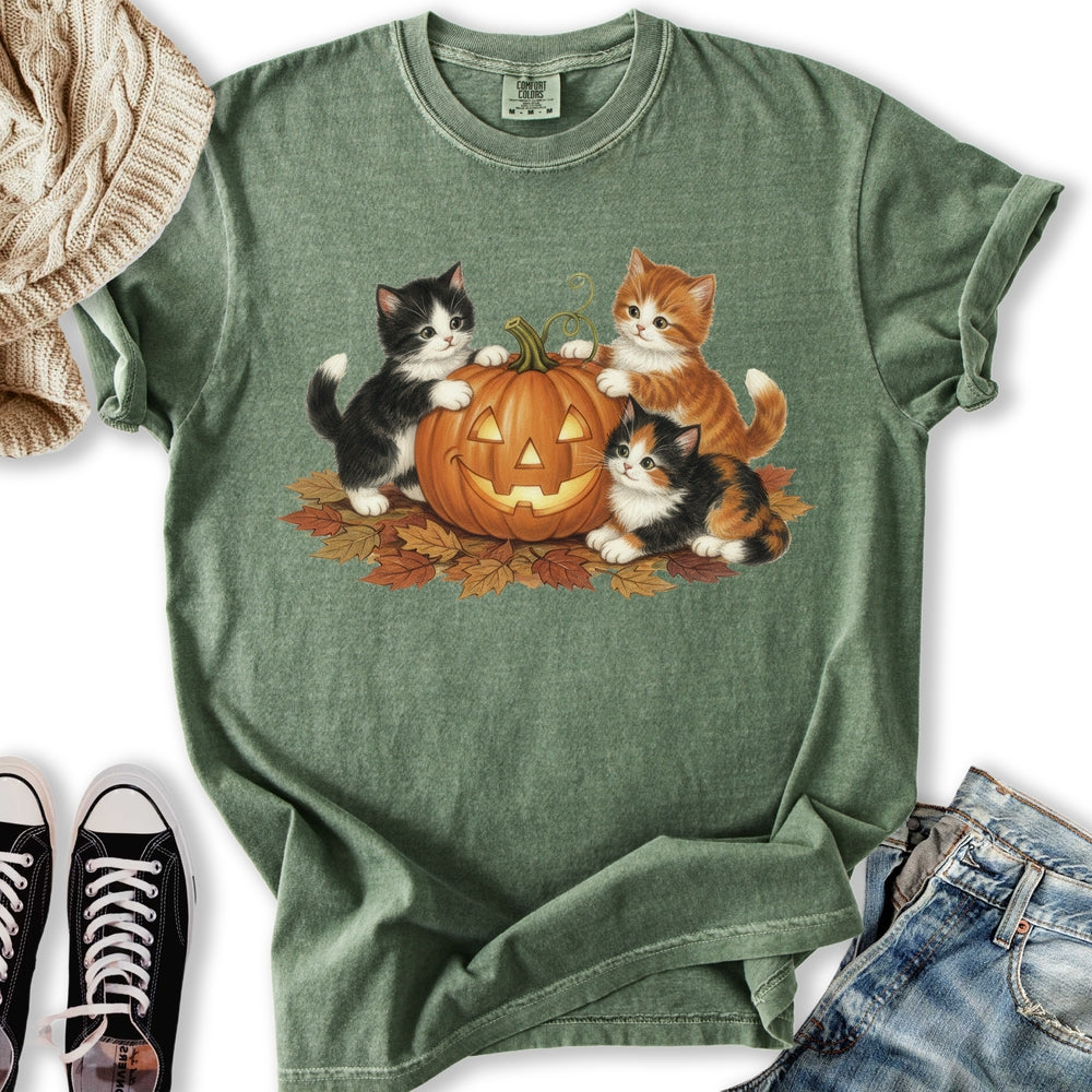 Cute Fall Kittens T-Shirt