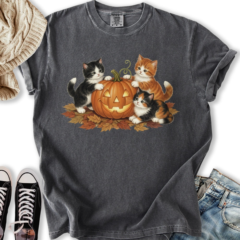 Cute Fall Kittens T-Shirt
