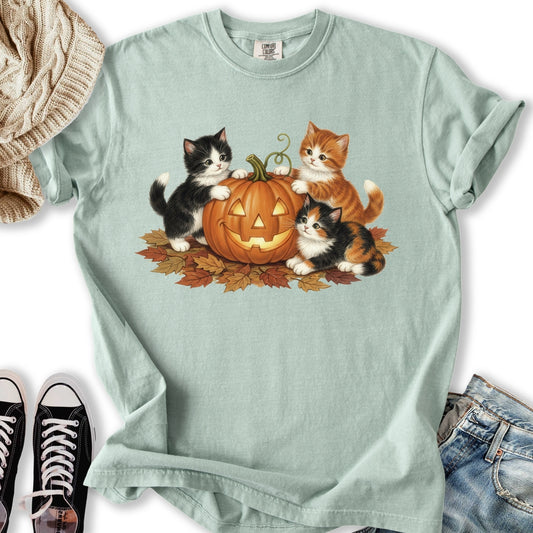 Cute Fall Kittens T-Shirt