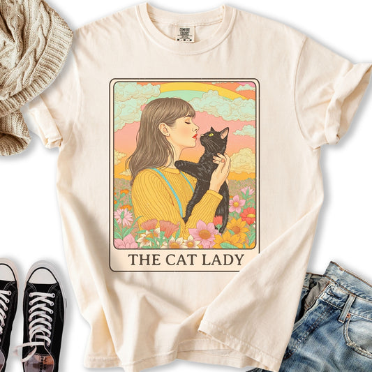Black Cat Tarot T-shirt
