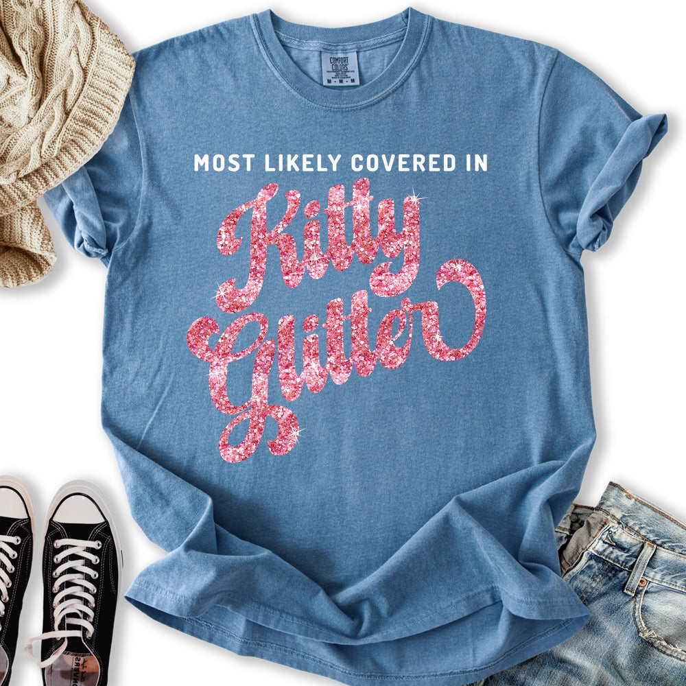 Covered In Kitty Glitter T-Shirt