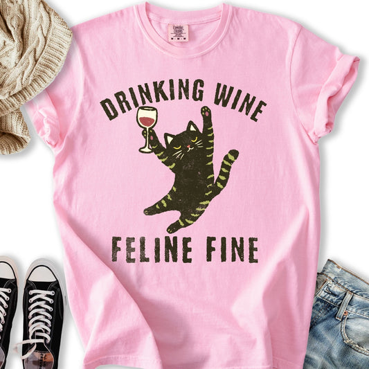 Drinking Wine T-Shirt