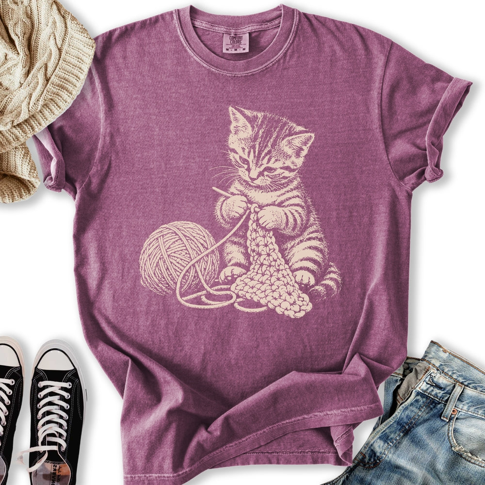 Crochet Kitten Relaxed Tee