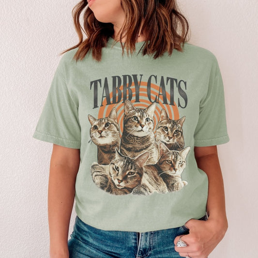 Tabby Cats Band T-Shirt