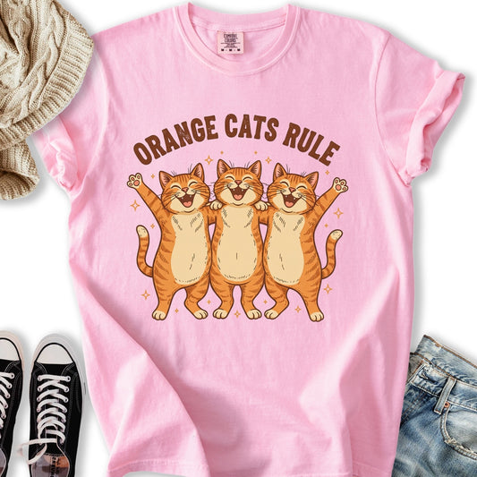 Orange Cats Rule T-Shirt