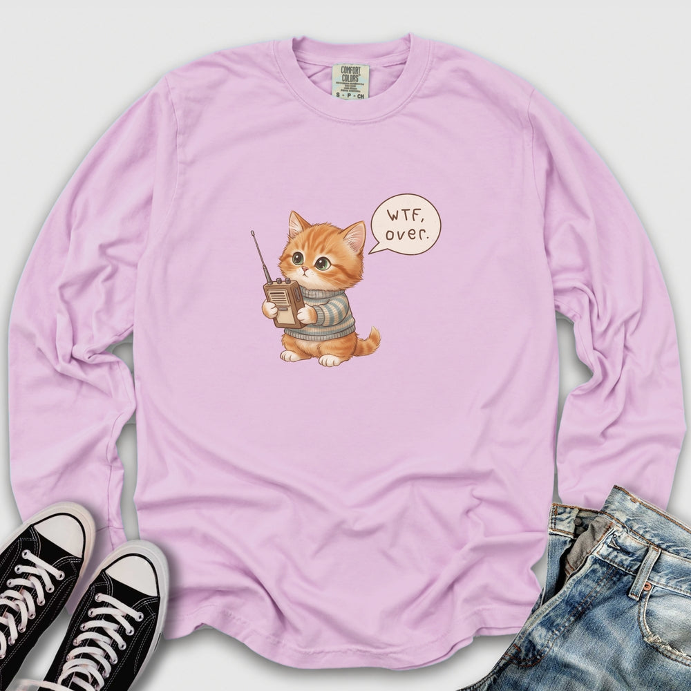 WTF Over Long Sleeve Tee