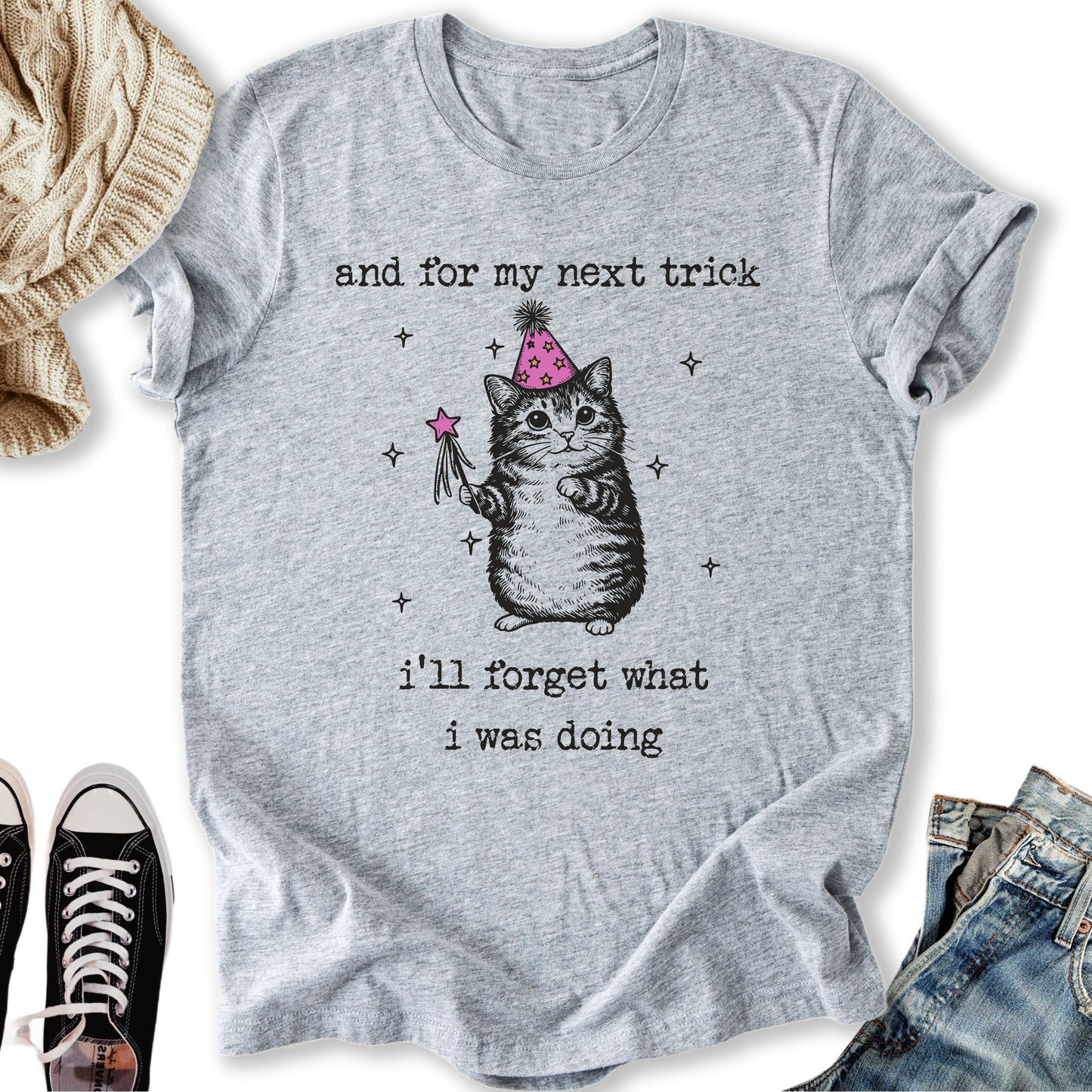Forgetful Cat T-Shirt