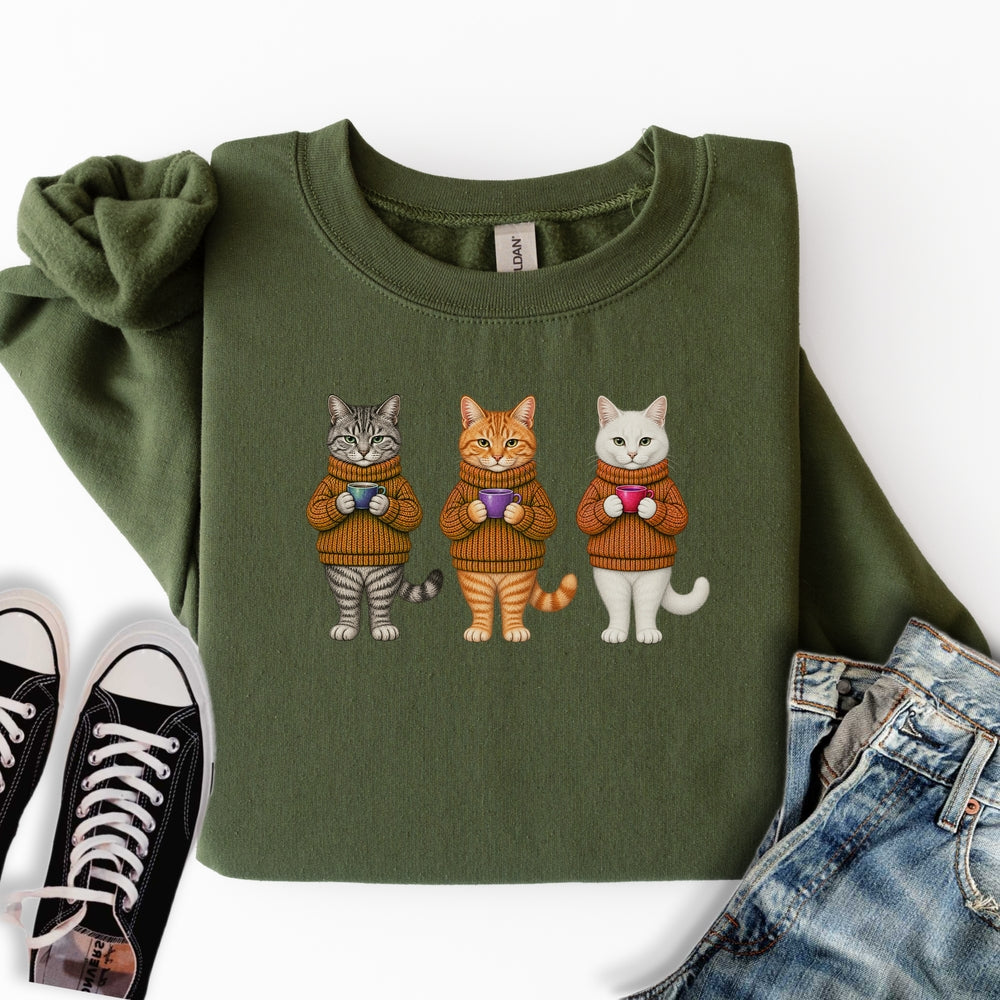Cozy Cats Sweatshirt