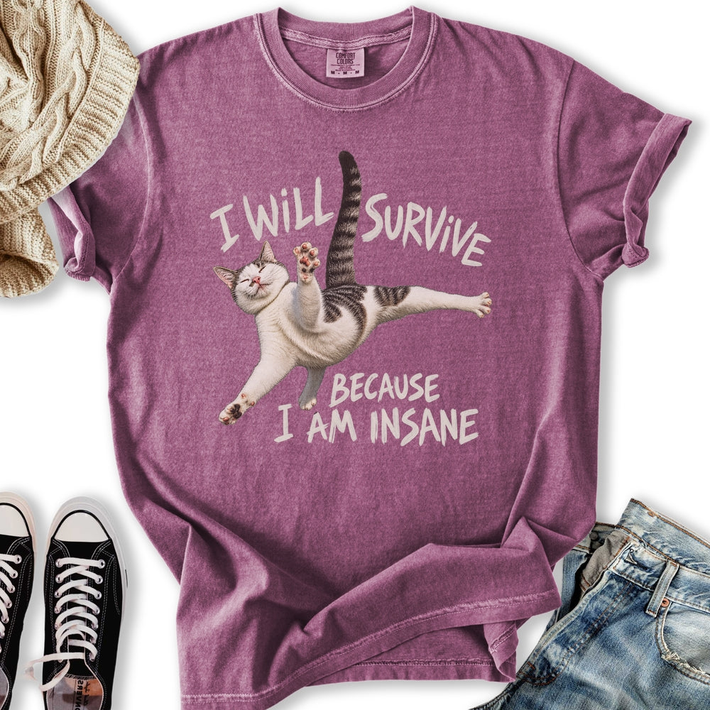 I Will Survive Cat Relaxed Tee