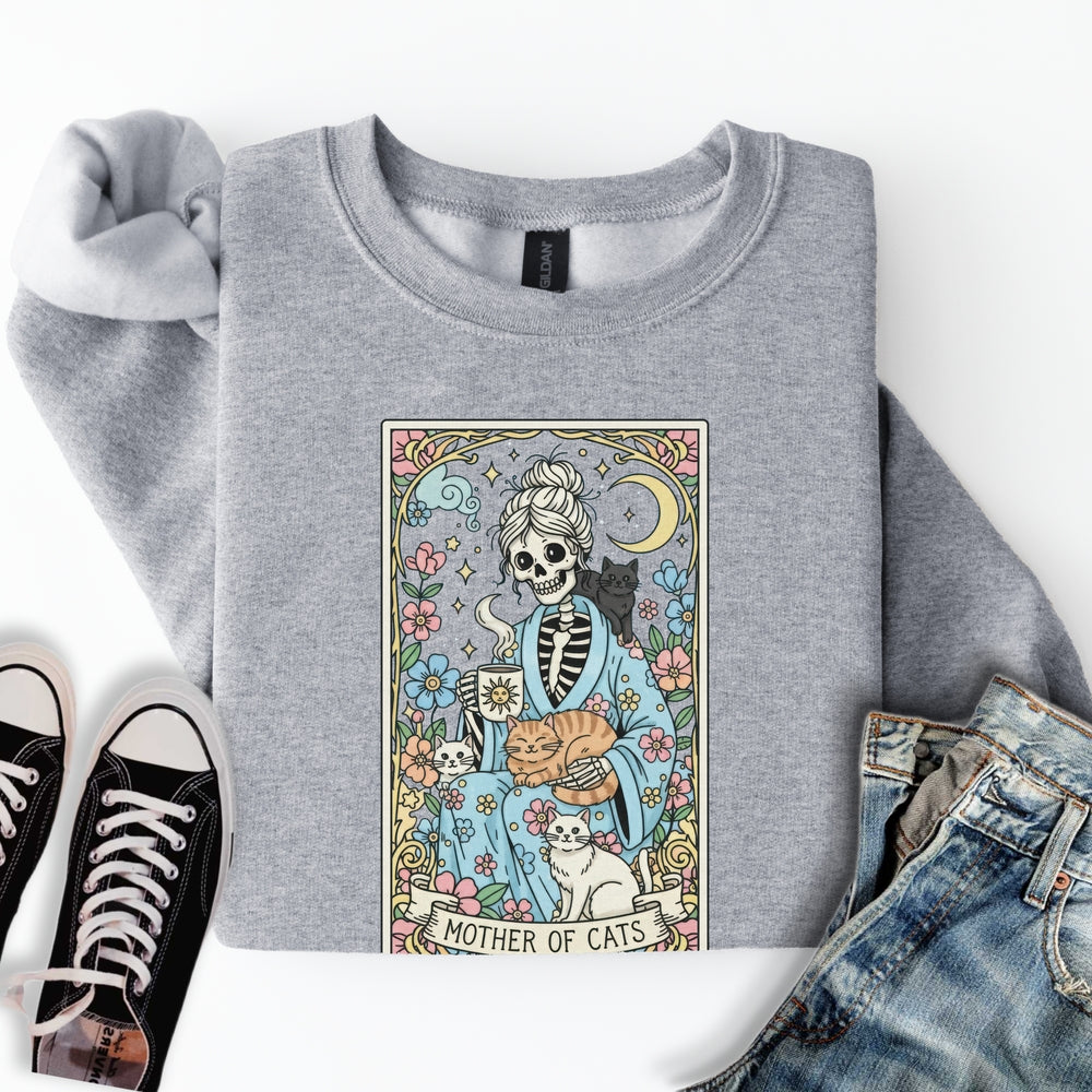 Mother of Cats Tarot Sweatshirt