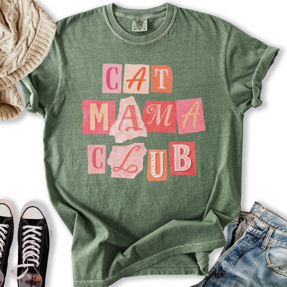 Cat Mama Club T-Shirt