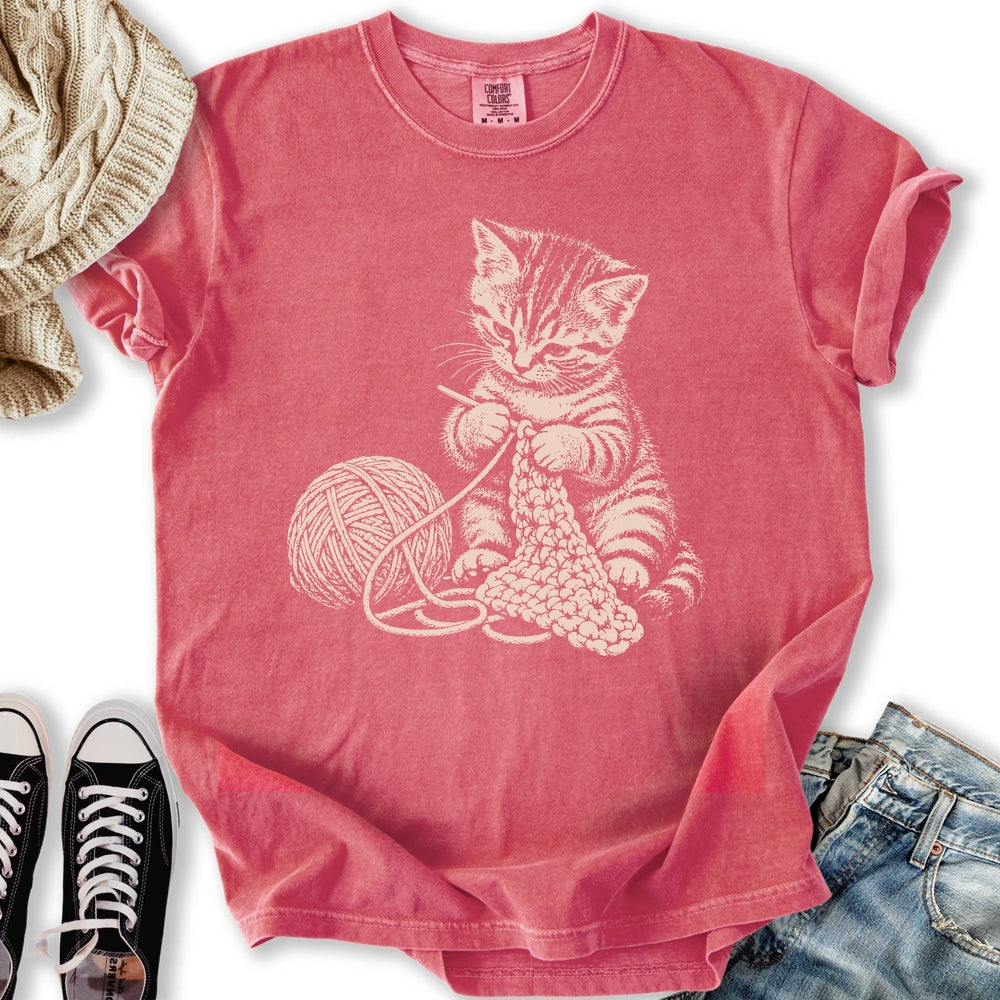 Crochet Kitten Relaxed Tee