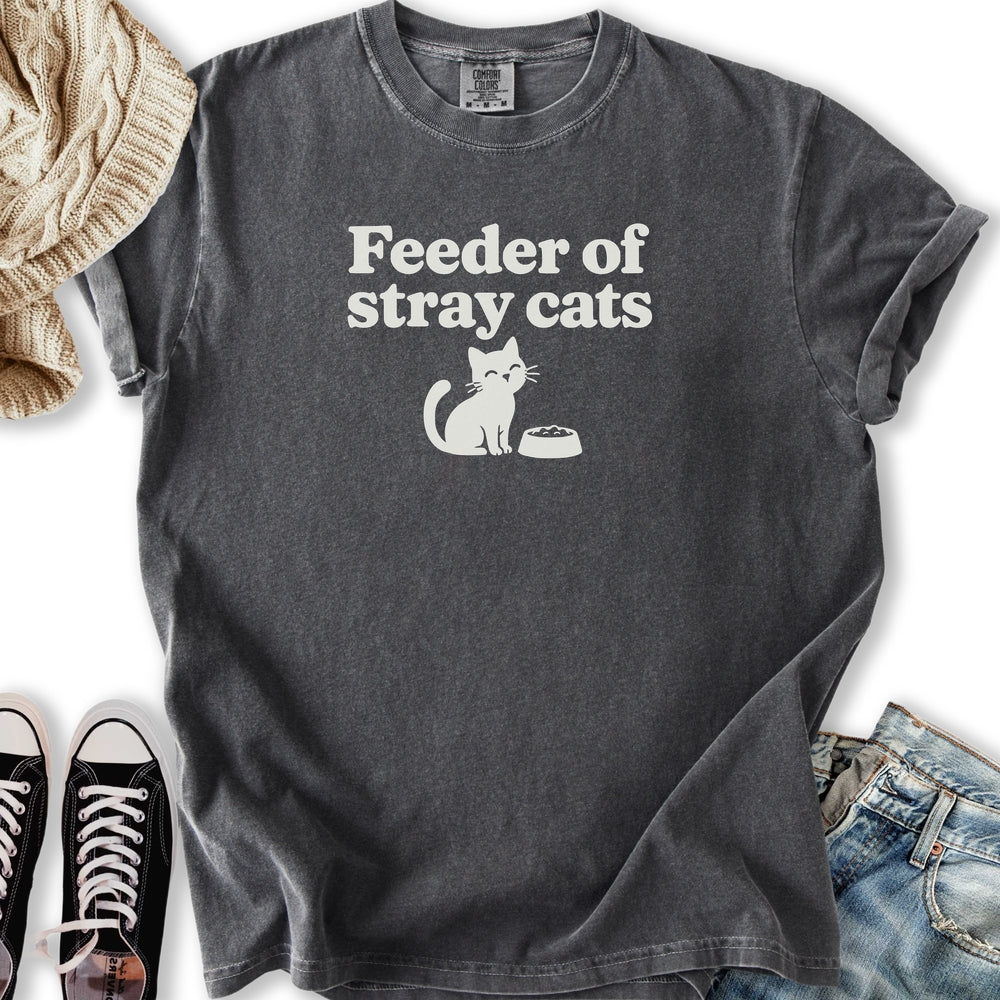Stray Cat Feeder Relaxed Tee