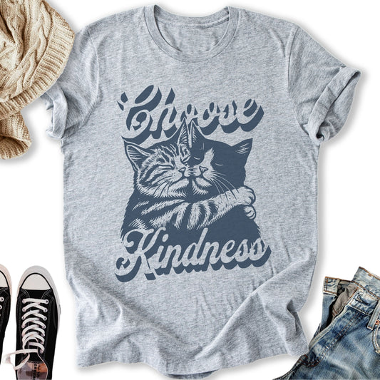 Choose Kindness Cats Classic Tee
