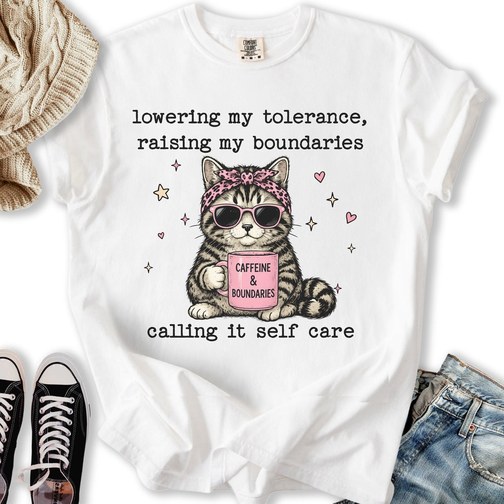 Self Care Cat T-Shirt