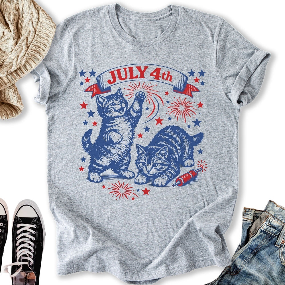 July 4th Kittens T-Shirt