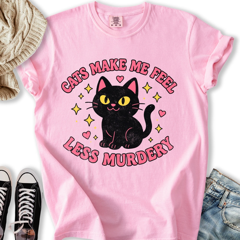 Retro Less Murdery T-Shirt