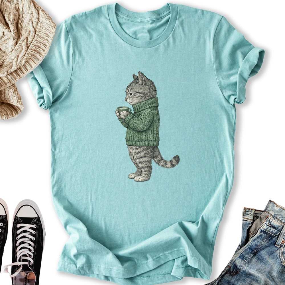 Cozy Tabby Cat Classic Tee