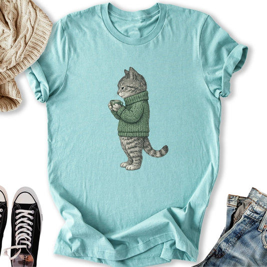 Cozy Tabby Cat Classic Tee