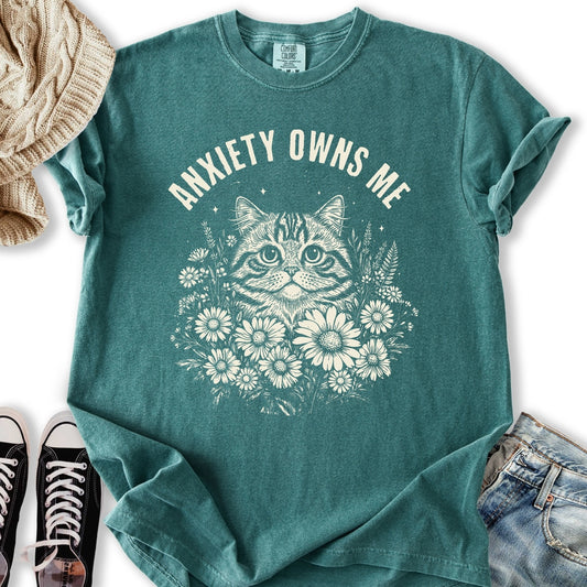 Anxiety Cat T-Shirt