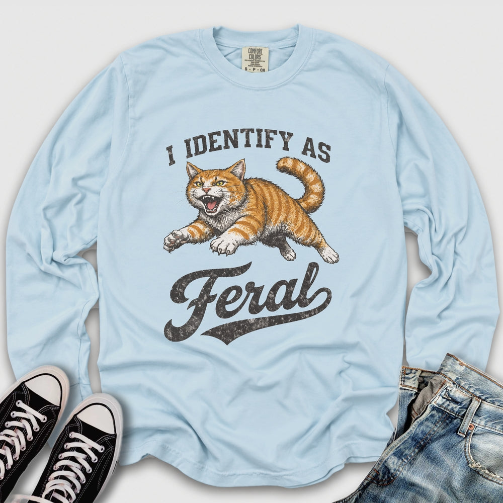 Identify As Feral Long Sleeve Tee