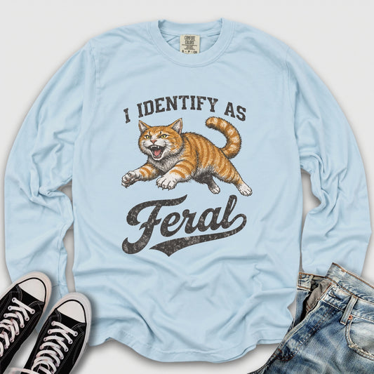 Identify As Feral Long Sleeve Tee