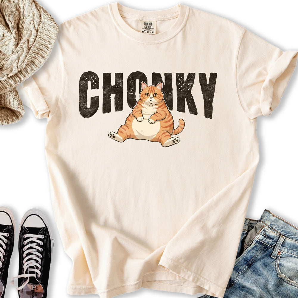 Chonky Orange Cat T-Shirt