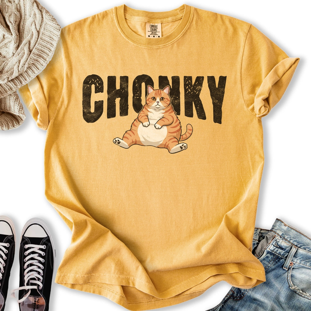 Chonky Orange Cat T-Shirt