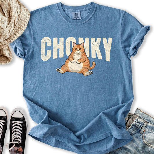 Chonky Orange Cat T-Shirt