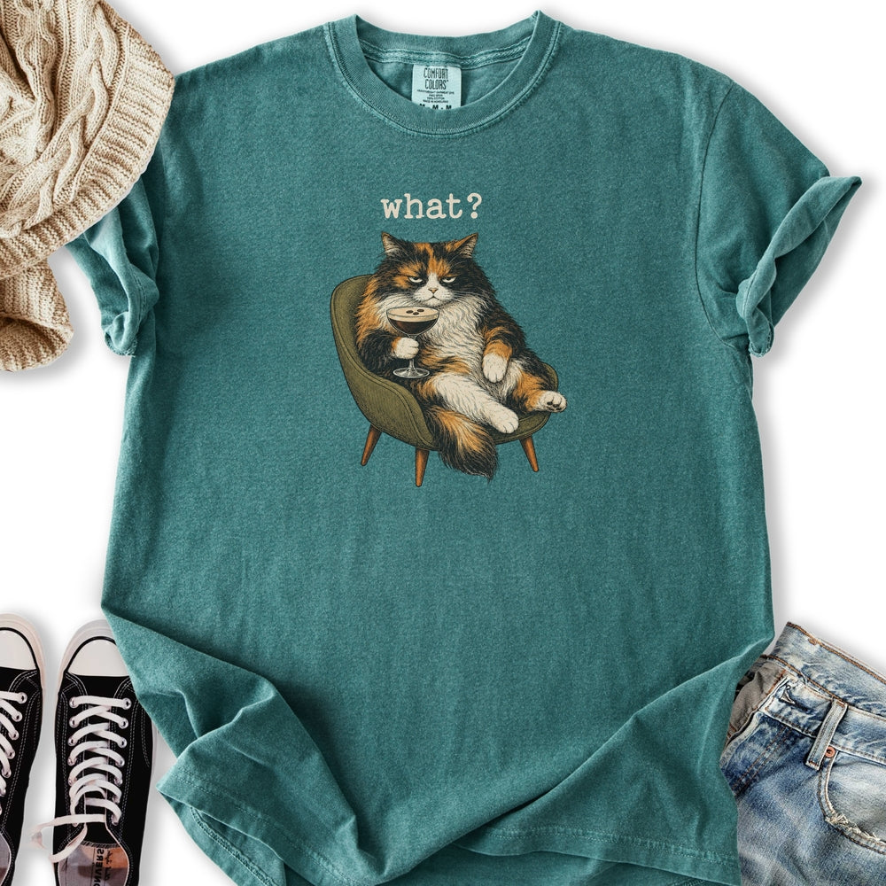 Grumpy Calico Cat T-Shirt