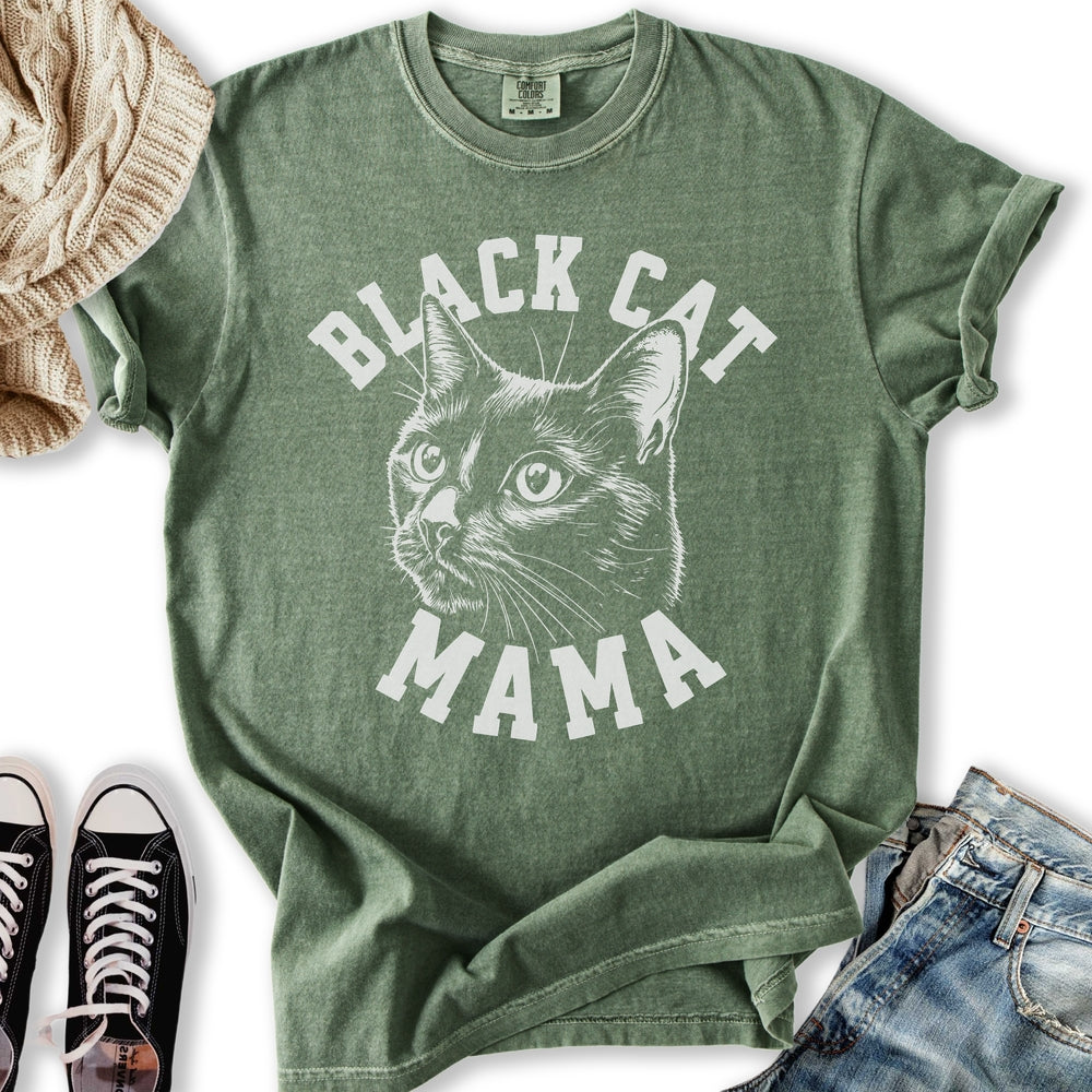 Black Cat Mama T-Shirt