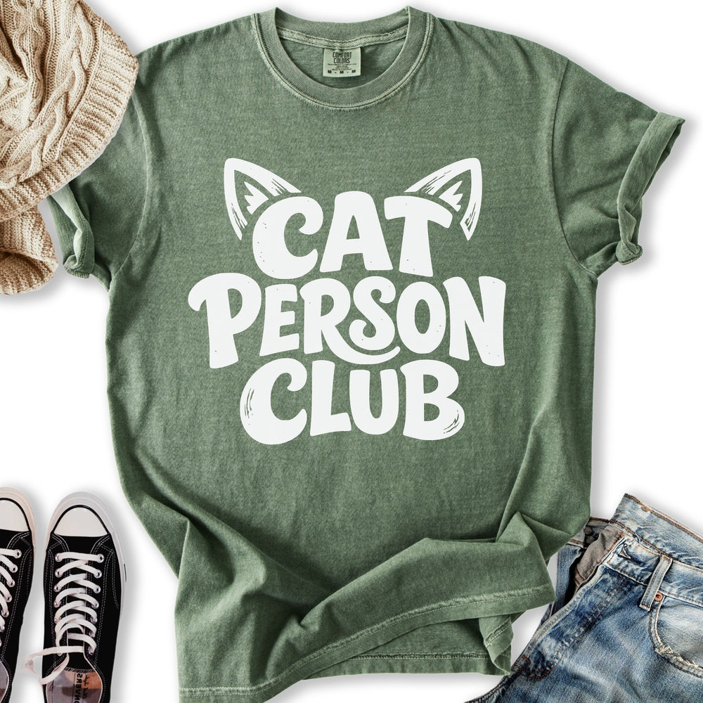 Cat Person Club T-Shirt