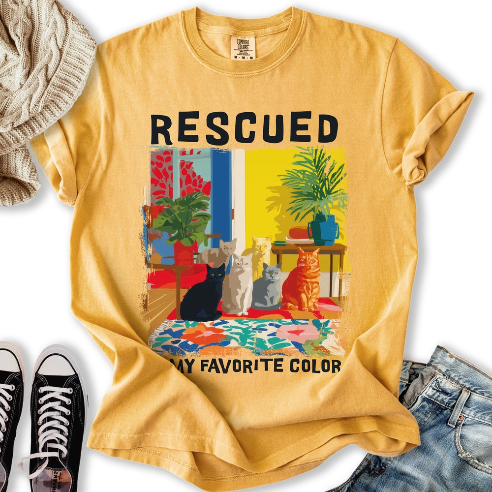 Rescued Is My Favorite T-Shirt