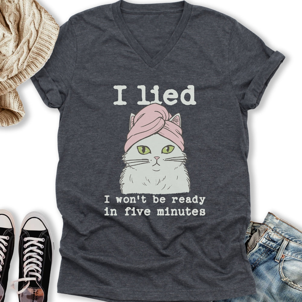 I Wont Be Ready V-Neck Tee