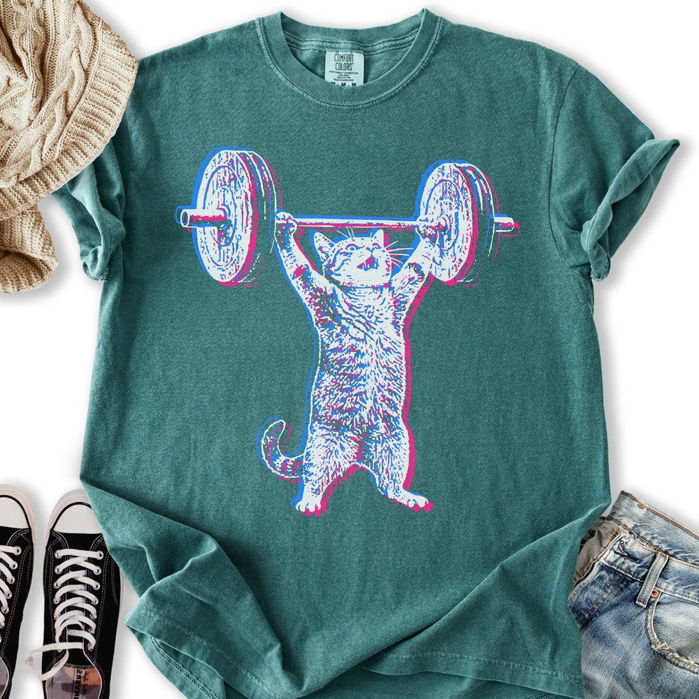 Glitch Lifter Cat T-Shirt