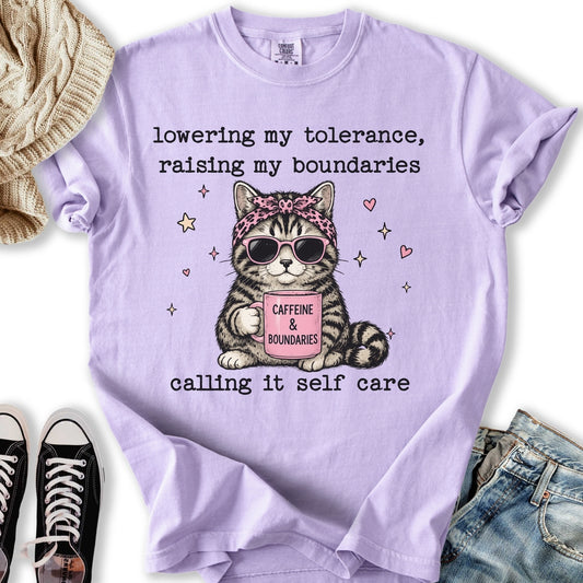 Self Care Cat T-Shirt