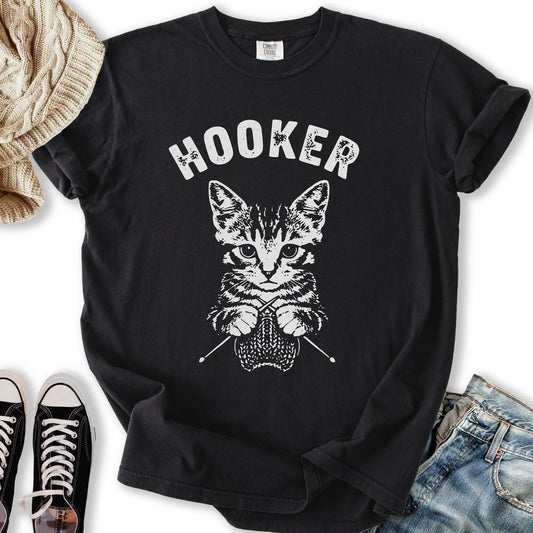 Hooker Cat T-Shirt