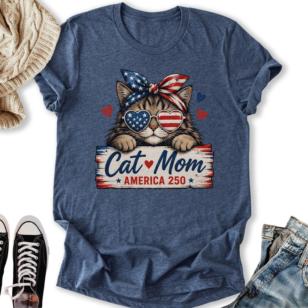 Cat Mom America Classic Tee