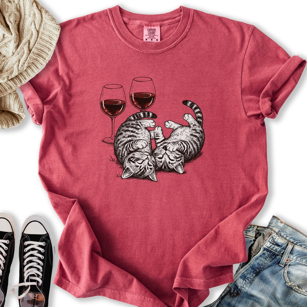 Red Wine Kittens T-Shirt