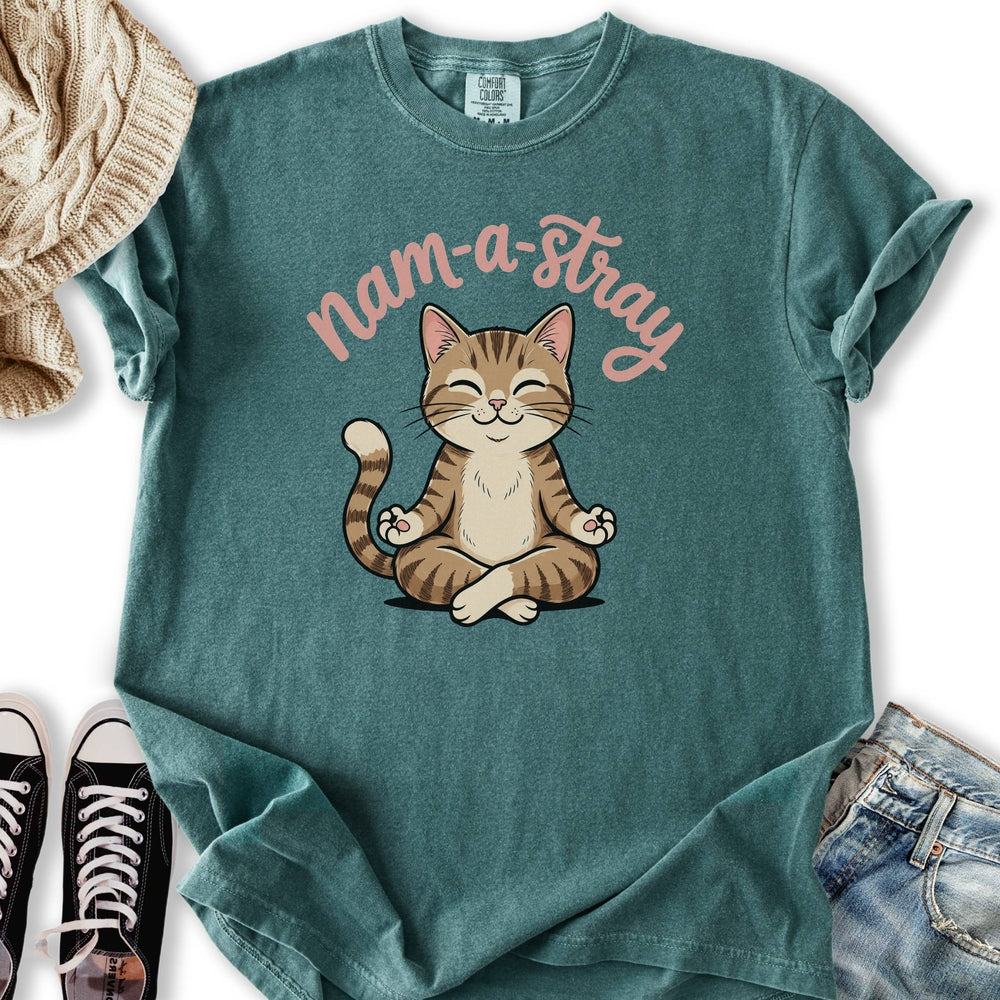 Namastray Cat Relaxed Tee