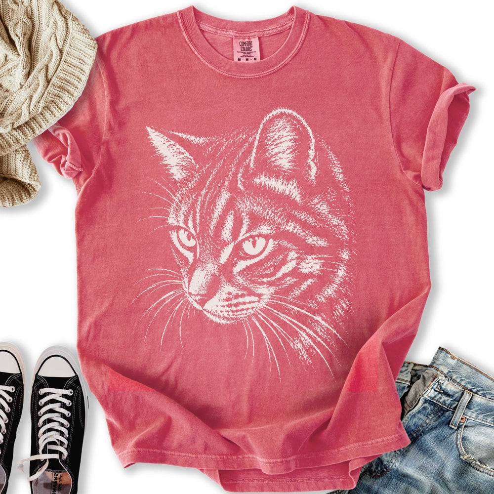 Tabby Stare Relaxed Tee