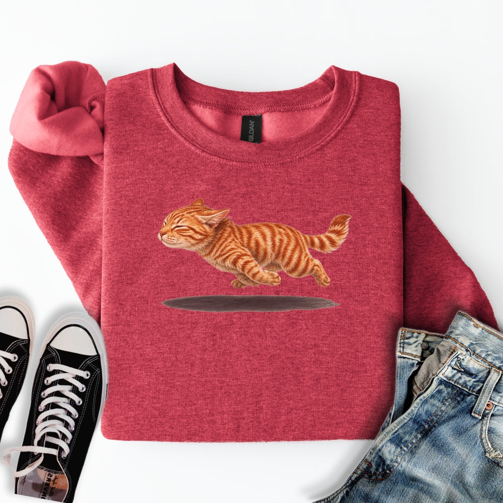 Orange Tabby Zoomies Sweatshirt