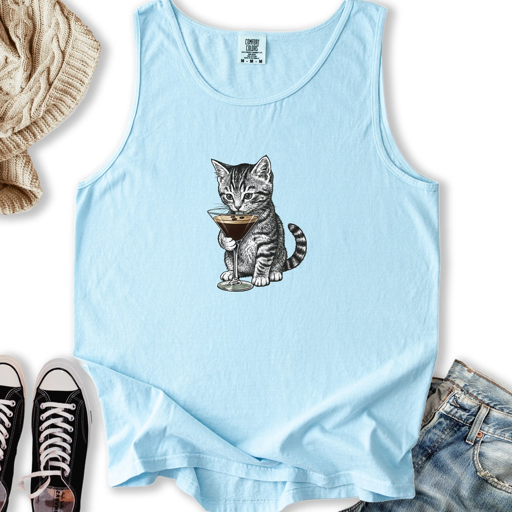 Kitten Espresso Martini Tank Top